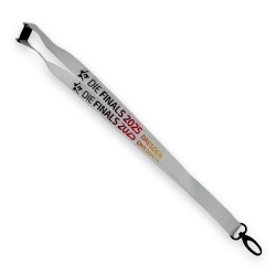 Die FINALS Dresden - Lanyard - Logo -  weiß